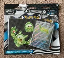 POKEMON TCG SCARLET & VIOLET BLACK BOLT TECH STICKER COLLECTION NEW & SEALED - Image 1