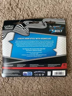 POKEMON TCG SCARLET & VIOLET BLACK BOLT TECH STICKER COLLECTION NEW & SEALED - Image 2