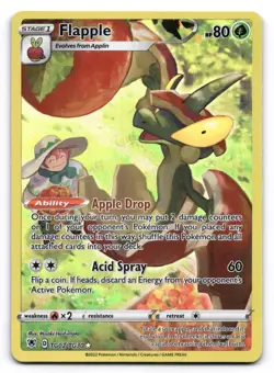 Flapple NM TG02/TG30 Swsh10: Astral Radiance Trainer Gallery Pokemon TCG Holo - Image 1