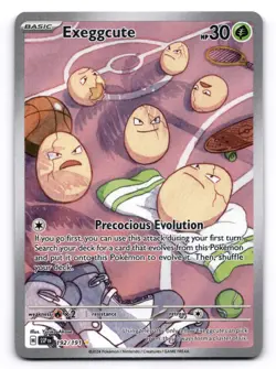 Exeggcute NM IR 192/191 Sv08: Surging Sparks Pokemon TCG Holo - Image 1