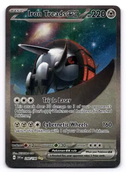 Iron Treads Ex NM Scarlet & Violet Base 248/198 Pokemon TCG Holo - Image 1