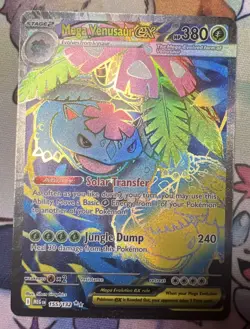 Pokemon TCG Mega Venusaur EX 155/132 SR Full Art - Mega Evolutions Set - NM/M - Image 2