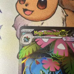 Pokemon TCG Mega Venusaur EX 155/132 SR Full Art - Mega Evolutions Set - NM/M - Image 3