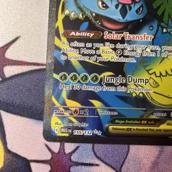 Pokemon TCG Mega Venusaur EX 155/132 SR Full Art - Mega Evolutions Set - NM/M - Image 4