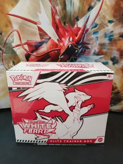 Pokemon White Flare Elite Trainer Box ETB New Factory Sealed Scarlet & Violet - Image 1