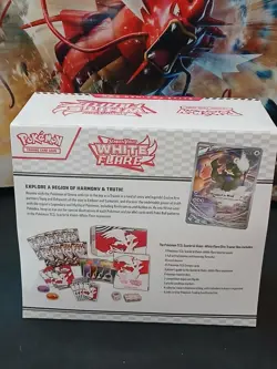 Pokemon White Flare Elite Trainer Box ETB New Factory Sealed Scarlet & Violet - Image 4