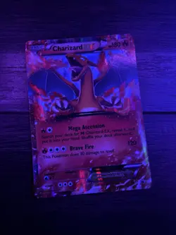 Pokemon TCG Charizard-EX XY Black Star Promos XY17 Holo Promo - Image 1
