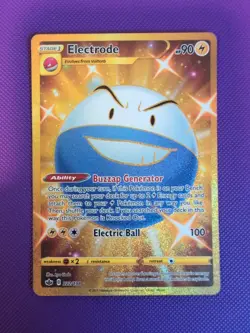 Pokemon Electrode (Secret) 222/198 Swsh06: Sword & Shield - Chilling Reign Holo - Image 1