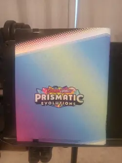 Pokemon TCG Prismatic Evolutions Binder (BINDER ONLY) - Image 2