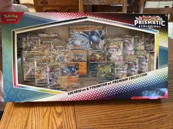Pokemon TCG SV Prismatic Evolutions Lucario EX & Tyranitar EX Premium Collection - Image 1