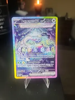 Pokemon TCG Terapagos EX 170/142 Stellar Crown Holo Special Illustration Rare - Image 1