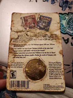 2003 Pokemon Ruby version Limited Edition Collector's Coin Nintendo Vintage - Image 2