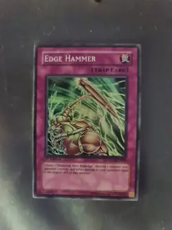 YuGiOh - Edge Hammer - DP03-EN029 - Super Rare - 1st Edition - NM/M - Image 1