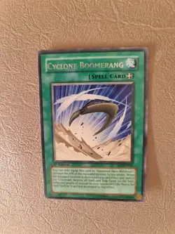 Yu-Gi-Oh! Cyclone Boomerang Shadow of Infinity SOI-EN042 1st Edition... NM - Image 1