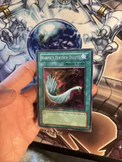 (46) Yu-Gi-Oh Harpie's Feather Duster SDD-003 Secret Rare VLP - Image 4