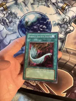 (46) Yu-Gi-Oh Harpie's Feather Duster SDD-003 Secret Rare VLP - Image 5