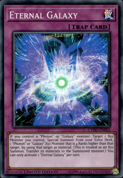 Eternal Galaxy - Super Rare Limited Edition CYHO-ENSE3 - LP - YuGiOh - Image 1
