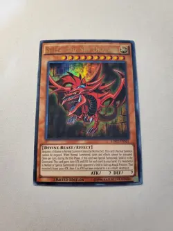 Yugioh - Slifer the Sky Dragon LDK2-ENS01 NM Limited Ultra Rare - Image 1