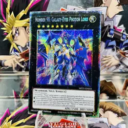 Yugioh Number 90: Galaxy-Eyes Photon Lord MP25-EN033 Starlight Rare Near Mint - Image 1