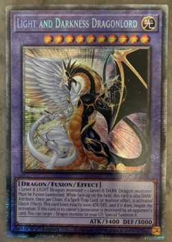 Yugioh! - Light and Darkness Dragonlord - MP25-EN009 - Starlight Rare - NM/M - Image 1