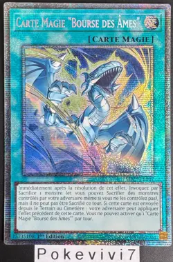 Carte YU-GI-OH! CARTE MAGIE "BOURSE DES AMES" MP25-FR007 STAR NEUF - Image 1