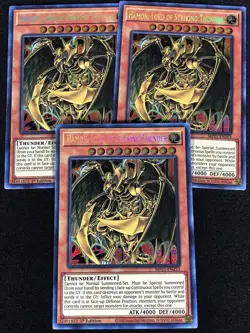 Yugioh Hamon Lord of Striking Thunder MP21-EN253 1st Secret x3 (NM) - Image 1