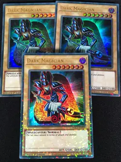 Yugioh Dark Magician HAC1-EN002 1ST Ultra x3 (NM) - Image 1