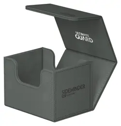 Ultimate Guard Grey Monocolor 100+ Sidewinder Deck Case Card Storage Box ccg - Image 4