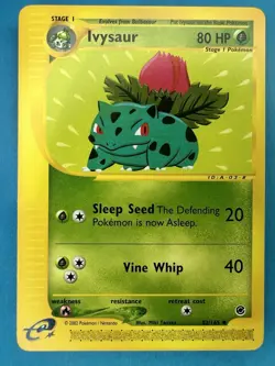 Pokemon Card - Ivysaur Expedition 82/165 Uncommon Regular Non Holo - Image 1