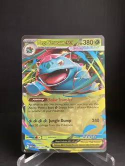 ✨Mega Venusaur ex NM Pokemon Card Mega Evolution 003/132✨ - Image 1
