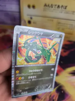 Pokemon Karte Card Holo Rayquaza Dragon Selection 1. Edition japanese VG - Image 5