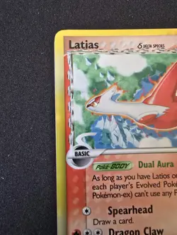 Pokemon TCG Latias EX Holon Phantoms Delta Species Holo Card - Image 4