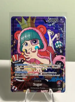 One Piece Sugar Royal Blood OP10-003 Leader ALT ART Parallel English Card - NM - Image 1