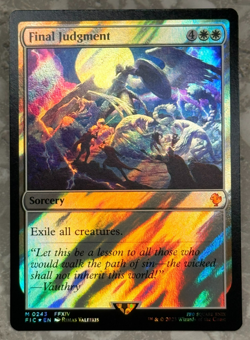 Final Judgment Surge Foil 243 MTG Final Fantasy FIC NM X1 - Image 1
