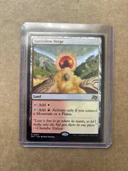 Magic the Gathering MTG - Sunbillow Verge Rare Aetherdrift 264 NM - Image 1
