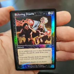 Torment MTG FOIL Sickening Dreams Magic - Image 1