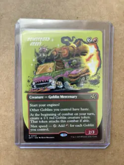 Borderless HOWLSQUAD HEAVY mtg NM-M Aetherdrift 1 Rare - Image 1