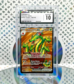 CGC 10 Hydrapple EX 156/142 Stellar Crown Full Art Secret Rare Pokemon Card - Image 1