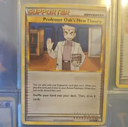 Professor Oak's New Theory 101/123 (HeartGold/SoulSilver Base Set) Pokemon TCG - Image 1