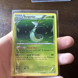 Serperior 6/114 Holo Rare Pokemon - Black & White 2011 - Near Mint - Image 3