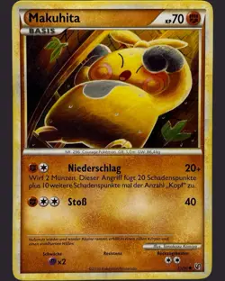Makuhita 55/90 Common Heartgold Soulsilver Unerschrocken 2010 Pokemon - Image 2