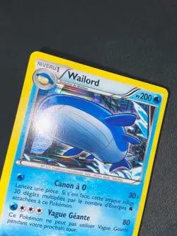 Carte Pokemon Wailord 26/124 HOLO N&B Dragons Exaltes Noir Et Blanc Exc+ - Image 3