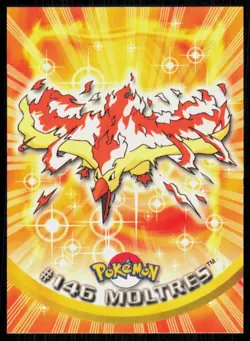 2000 Topps Pokemon TV Animation Series 3 Moltres Blue Logo #146 - Image 1