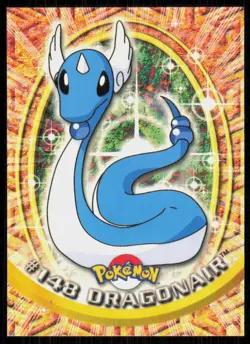 2000 Topps Pokemon TV Animation Series 3 Dragonair Blue Logo #148 - Image 1