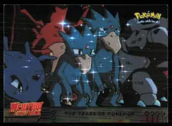1999 Topps Blue Logo Silver Foil 1st Printing The Tears of Pokemon #37 - Image 1