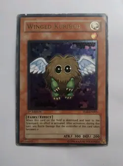 Yugioh Winged Kuriboh TLM-EN005 1st Edition Ultimate Rare MP - Image 2