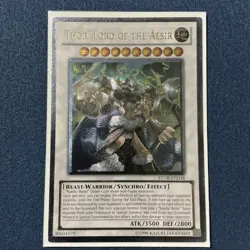 Yugioh Thor, Lord of the Aesir STOR-EN038 Ultimate Rare - Image 1