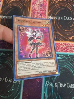 Yugioh Trickstar Lycoris MP18-EN036 Super Rare 1st Edition Near Mint - Image 2