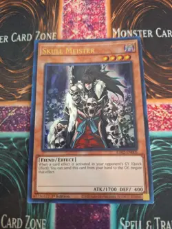 Yugioh Skull Meister RA02-EN005 Ultra Rare 1st Edition Near Mint - Image 1