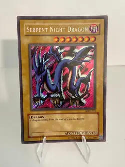 Yugioh Serpent Night Dragon MRL-103 Secret Rare Original Print - HP - Image 1